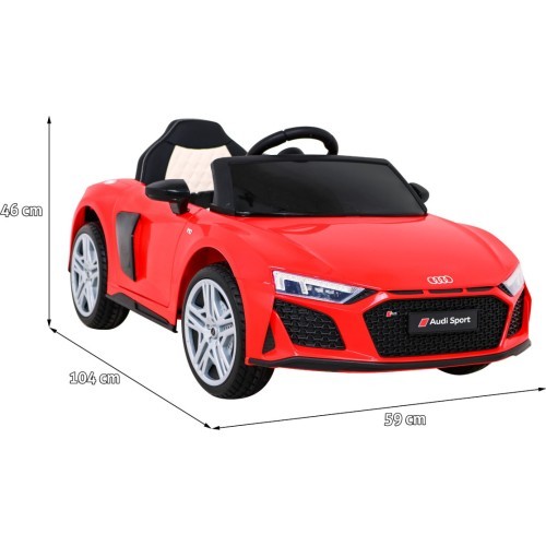 Электромобиль Audi R8 LIFT, красный