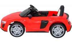 Elektromobilis Audi R8 LIFT, raudonas
