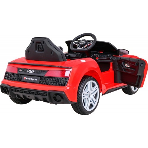 Elektromobilis Audi R8 LIFT, raudonas