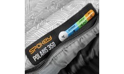 Winter envelope sleeping bag 230x75 cm with a compression bag Spokey POLARIS 350