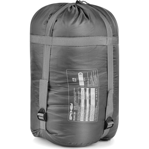 Winter envelope sleeping bag 230x75 cm with a compression bag Spokey POLARIS 350