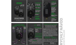 Комплект сигнализаторов поклёвки ZFISH Zx8 4+1