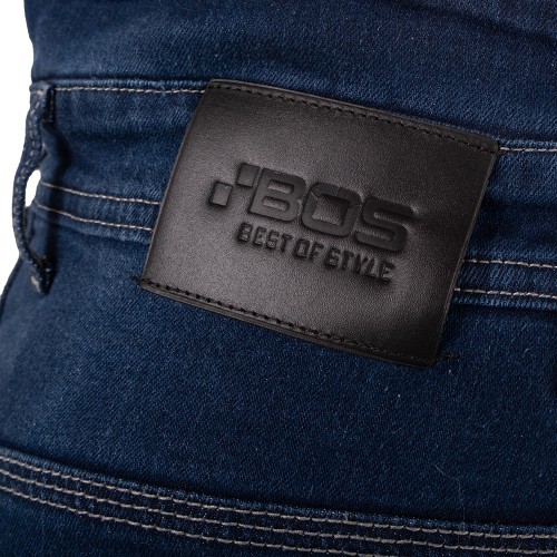 Vyriški motociklininko džinsai BOS Micas - Acid Black