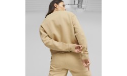 Женский свитшот Puma Ess+ Relaxed Crew FL, кремовый 676801 84