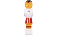 Soccer Table Soccer Men Buffalo, Red / White, 16 mm, 4 pcs.