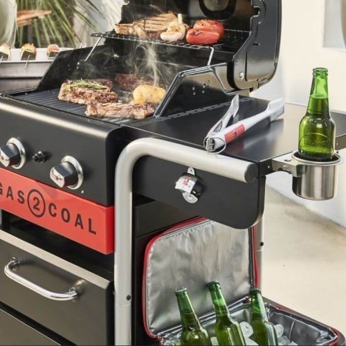 Char-Broil Gear Trax bottle holder with opener