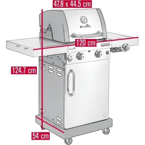 Газовый гриль Char-Broil Professional Pro S 2