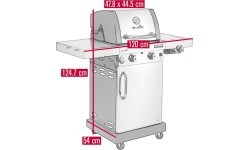 Газовый гриль Char-Broil Professional Pro S 2