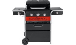 Charcoal-Gas Grill with 3 Burners Char-Broil Gas2Coal