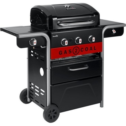 Charcoal-Gas Grill with 3 Burners Char-Broil Gas2Coal