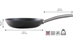 Carbon Steel Frying Pan Skottsberg 20 cm