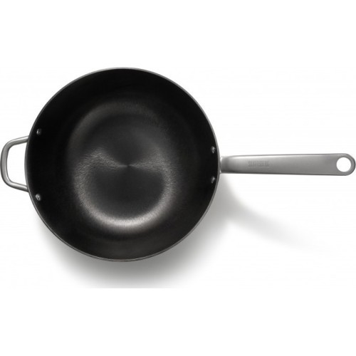 Cast Iron WOK Pan Skottsberg 34cm