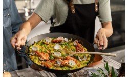 Anglinio plieno paella keptuvė Skottsberg, 38 cm