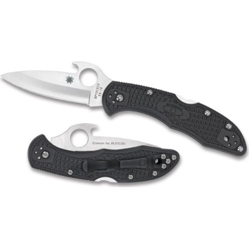 Folding Knife Spyderco C11PGYW Delica 4, Emerson Opener