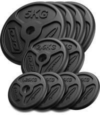 Ketaus svorių rinkinys Marbo Slim, 30 kg