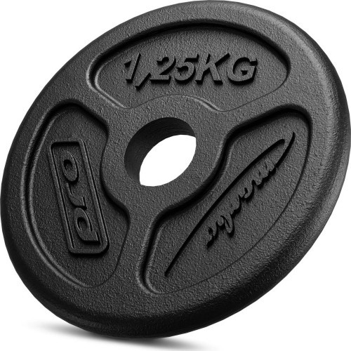 Cast Iron Weight Set Marbo Slim, 30kg / 4x1.25kg, 2x2.5kg, 4x5kg 