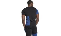 Reebok Panel Tee Men's T-Shirt Blue Black HG3198