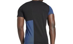 Reebok Panel Tee Men's T-Shirt Blue Black HG3198