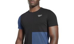 Reebok Marškinėliai Vyrams Panel Tee Blue Black HG3198