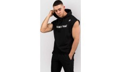Venum Muay Thai VT Sleeveless Hoodie - Black/White