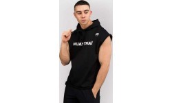 Venum Muay Thai VT Sleeveless Hoodie - Black/White