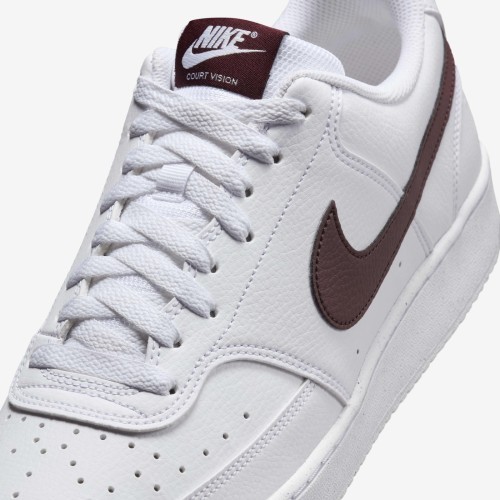 Nike Avalynė Vyrams Court Vision Lo Nn White Bordeaux DH2987 113