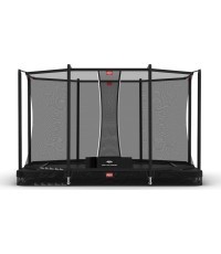 BERG Ultim Favorit InGround 330 Black + Safety Net Comfort