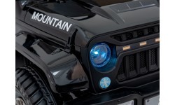 Elektromobilis vaikams Off Road MOUNTAIN, juodas