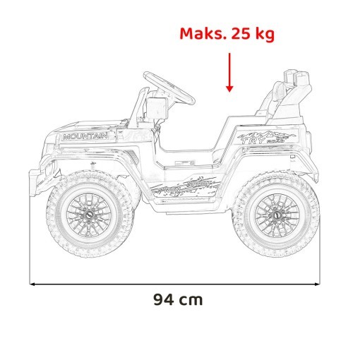 Off Road Vehicle MOUNTAIN Pink