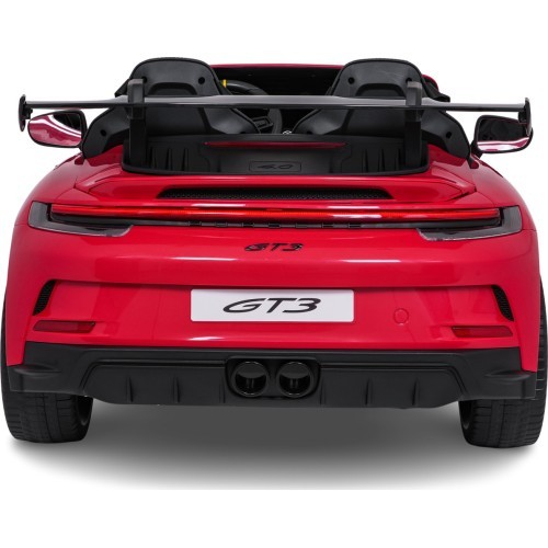 Elektromobilis Porsche 911 GT3, raudonas