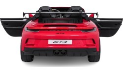 Elektromobilis Porsche 911 GT3, raudonas