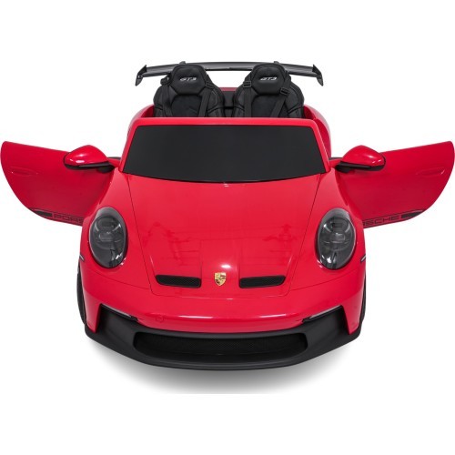 Elektromobilis Porsche 911 GT3, raudonas