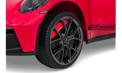 Elektromobilis Porsche 911 GT3, raudonas