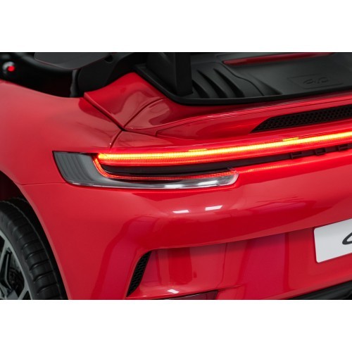 Elektromobilis Porsche 911 GT3, raudonas