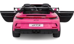 Электромобиль Porsche 911 GT3 STRONG MP4, розовый