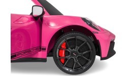 Электромобиль Porsche 911 GT3 STRONG MP4, розовый