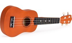 Vaikiškas medinis ukulelė 4 stygų ECOTOYS