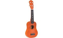 Vaikiškas medinis ukulelė 4 stygų ECOTOYS
