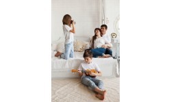 Детская деревянная укулеле 4 струны ECOTOYS