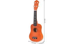 Children's ukulele guitar wooden 4 strings nylon ECOTOYS