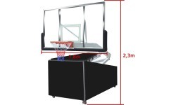 Portable Basketball System inSPORTline Portland II