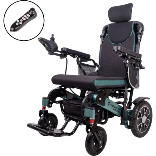 Electric Wheelchair inSPORTline Hawkie Evo Plus II w/ Adjustable Backrest 700 W
