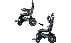 Electric Wheelchair inSPORTline Hawkie Evo Plus II w/ Adjustable Backrest 700 W