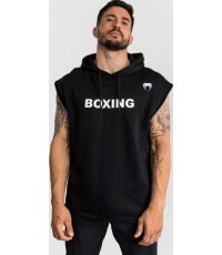 Venum Boxing VT džemperis su gobtuvu be rankovių, juodas/baltas