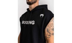 Venum Boxing VT džemperis su gobtuvu be rankovių, juodas/baltas