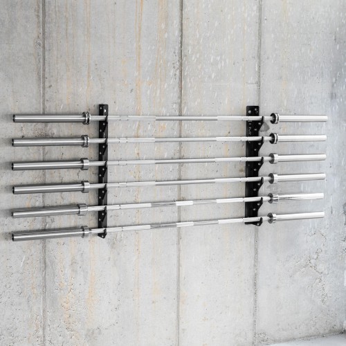 STR46 WALL MOUNTED OLIMPIC BARBELL RACK COMMERCIAL HMS