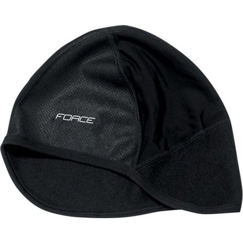 FORCE Balaclava with Front Wind Protection, L-XL (Black)