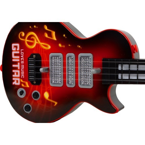 Rock guitar for kids with guitar learning infrared melodies