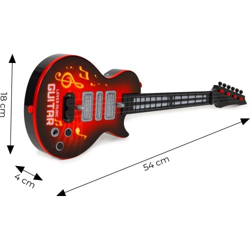Rock guitar for kids with guitar learning infrared melodies