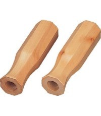 Handle for Soccer, brown, wood